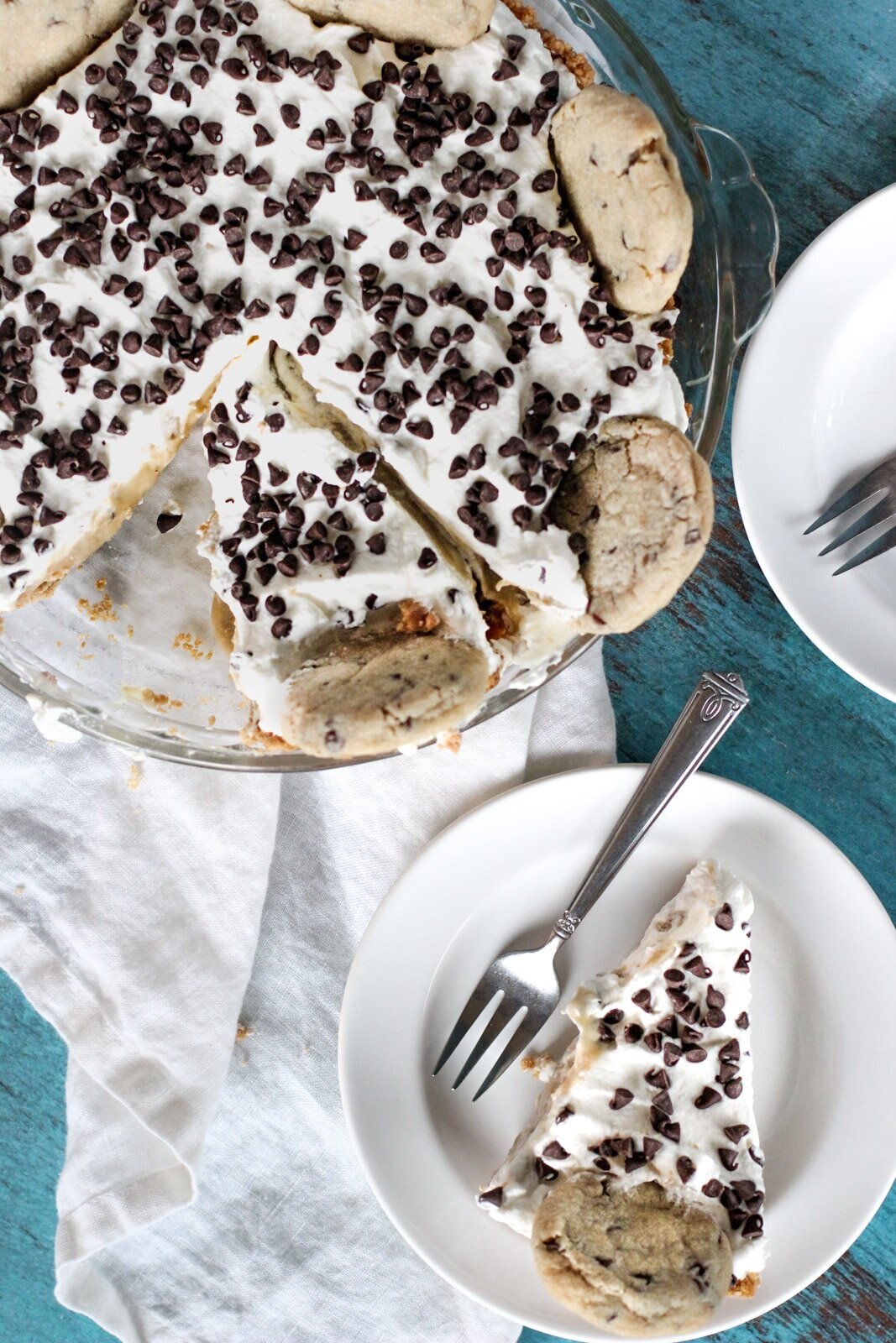 Cookie Dough Cream Pie