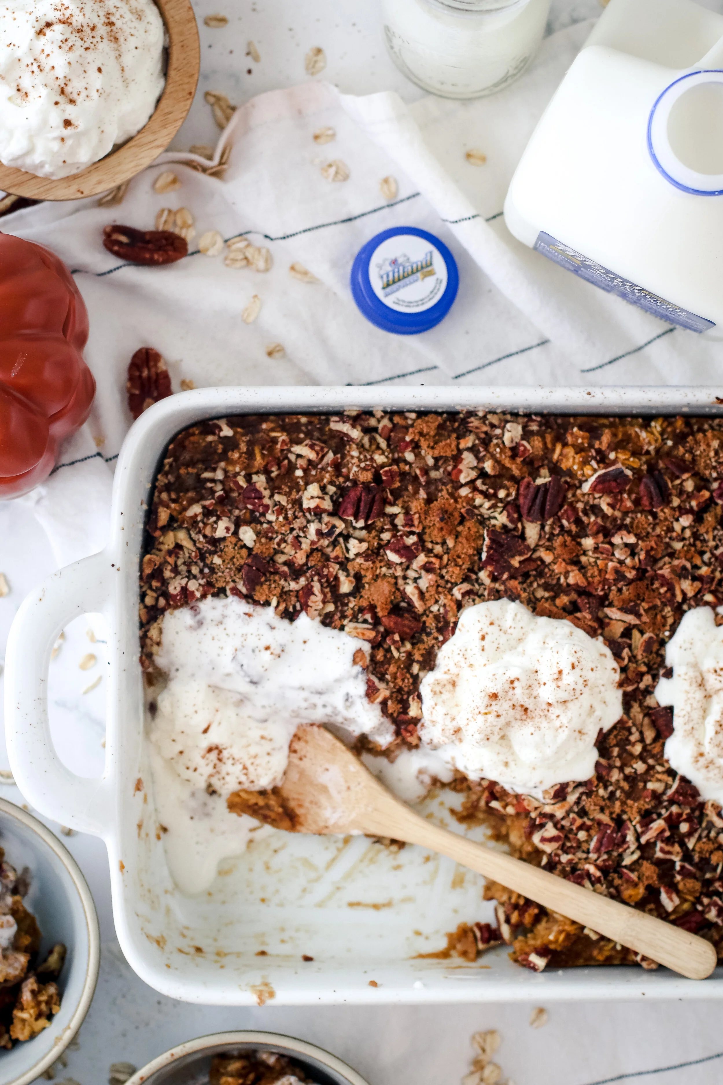 Baked Pumpkin Oatmeal