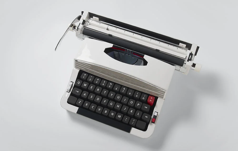 Typewriter (white)
