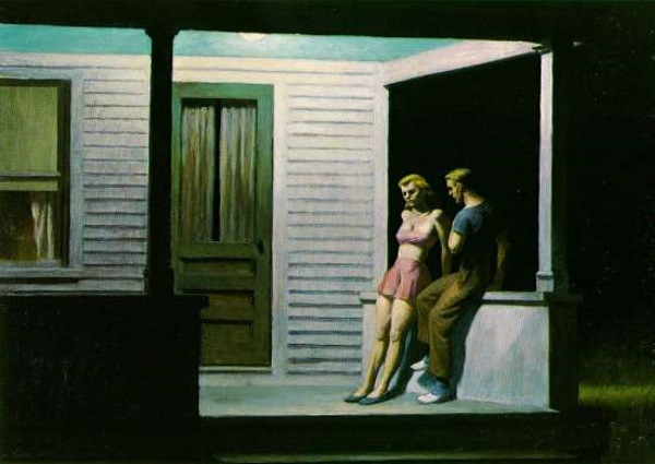 Edward Hopper, "Summer Evening," 1947