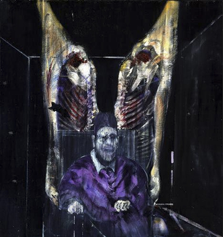 Francis Bacon, "Figure with Meat," 1954