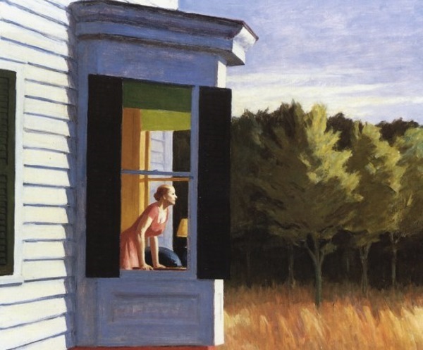 Edward Hopper, "Cape Cod Morning," 1950