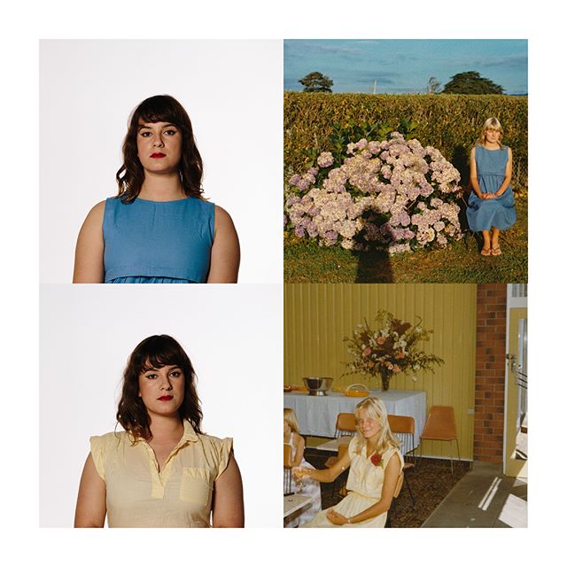 Artefact - (Mother \ Me ). 2015 . Digital. ➖➖➖➖ In honour of Mother&rsquo;s Day , a detail from a larger project . Memories . Artefacts . Embodiments . #lealafaleseuga #girlgaze #womenbehindthecamera #nzartist #motherdaughter #oldphotos #artistsonins