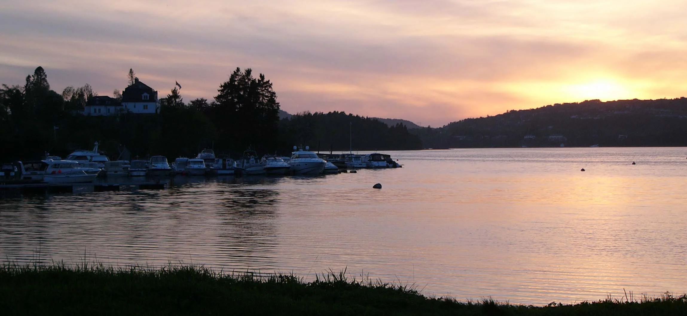 Nordåsvannet en ettermiddag høsten 2008.
