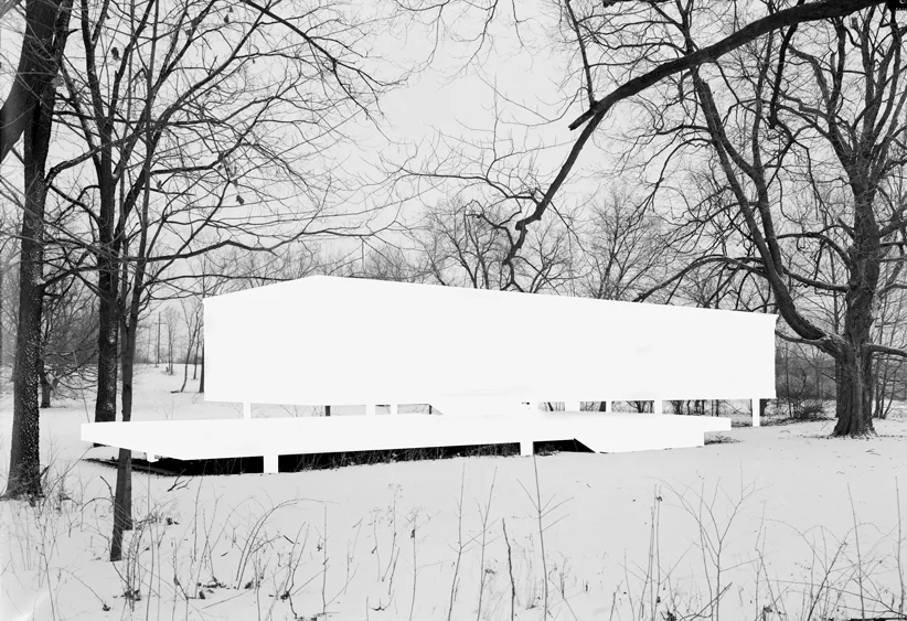 Missing Mies 70/300cm (triptyich), 2011