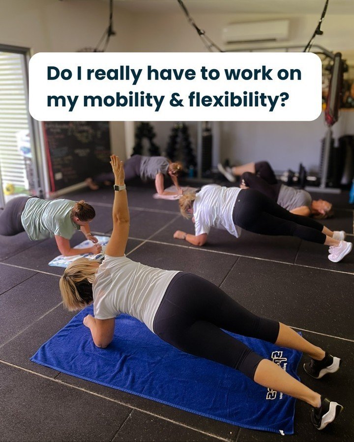 🤔Commonly Asked Question: &quot;Do I really need to work on my mobility and flexibility?&quot;

💡The short answer: YES!

Here are just a few reasons why:

1️⃣ Improved Performance: Better flexibility and mobility can lead to better workouts. You'll