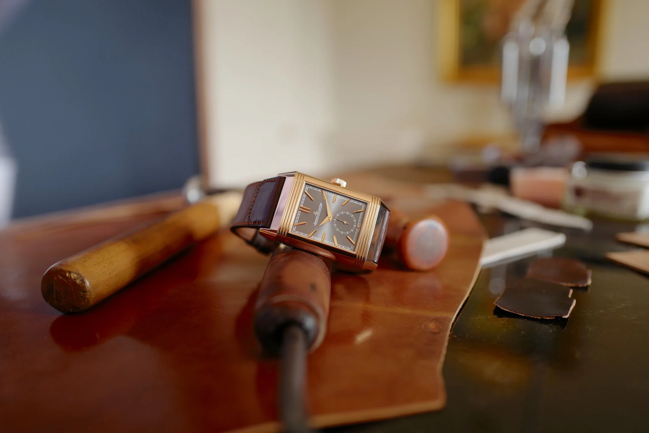 Monochrome Watches: Meet The Makers Famous Bootmaker Casa Fagliano Makes Straps for Jaeger-LeCoultre