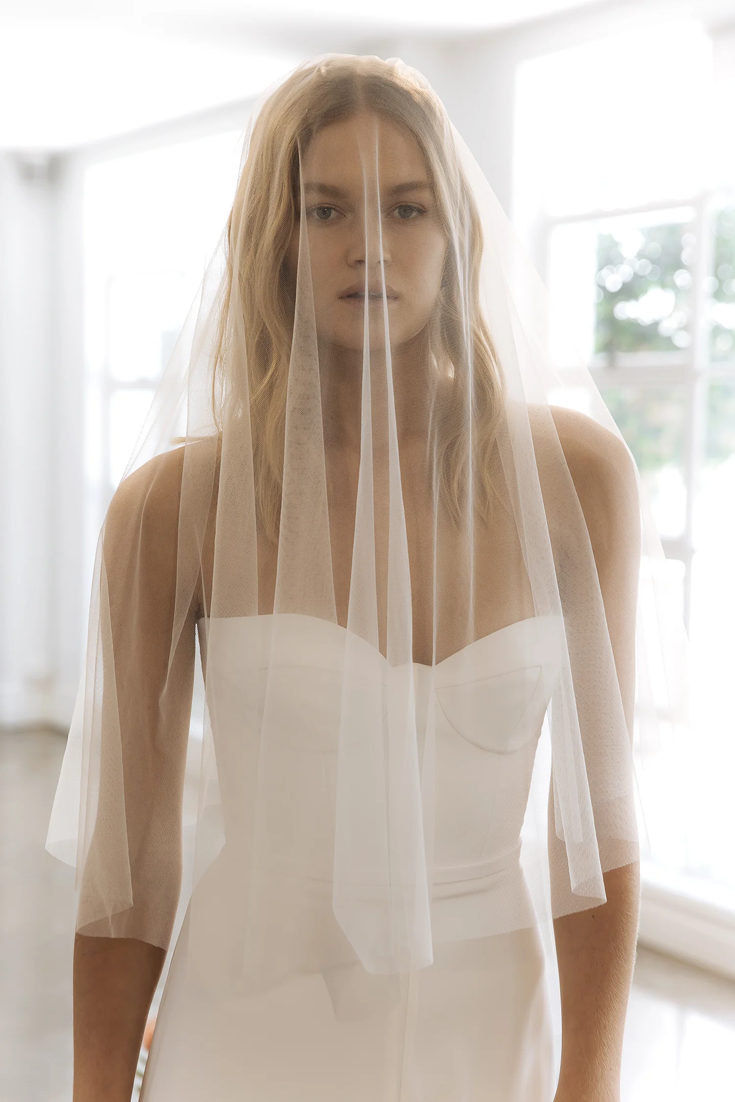 Tutti Tulle Veil - 2 tier 