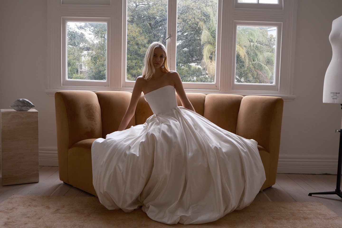 DELPHINE GOWN | Styled in the Prea James Boutique. Studio Collection 02 available at our Paddington Flagship store. Book your appointment today.