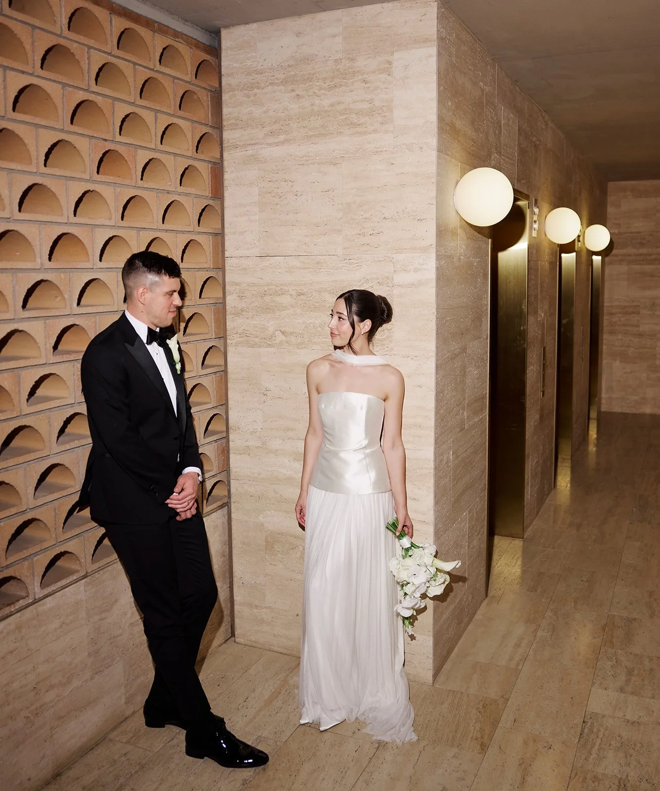 Radiant in the Yolanda &mdash; Paris &amp; Vedad&rsquo;s chic, intimate celebration at @thecalilehotel. 

Image by @louloumemphis