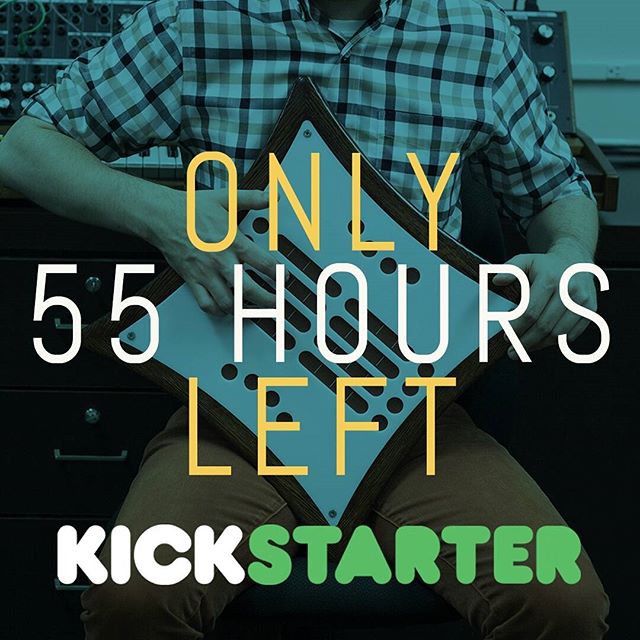 ONLY 55 HOURS (you read it right) until our Kickstarter campaign finishes off! Act now and back the Mune on Kickstarter today before it's too late.
.
.
.
#synth #synthesizer #mune #midi #midicontroller #dj #abletonlive #ableton #cycling74 #max7 #make