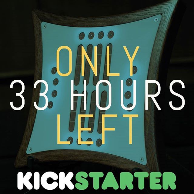 This is it. We have reached the final stretch of our #Kickstarter campaign. ONLY 33 HOURS TO GO! Order your very own Mune instrument before it's too late. You can find the link to our Kickstarter campaign in our bio.
.
.
.
#synth #synthesizer #mune #