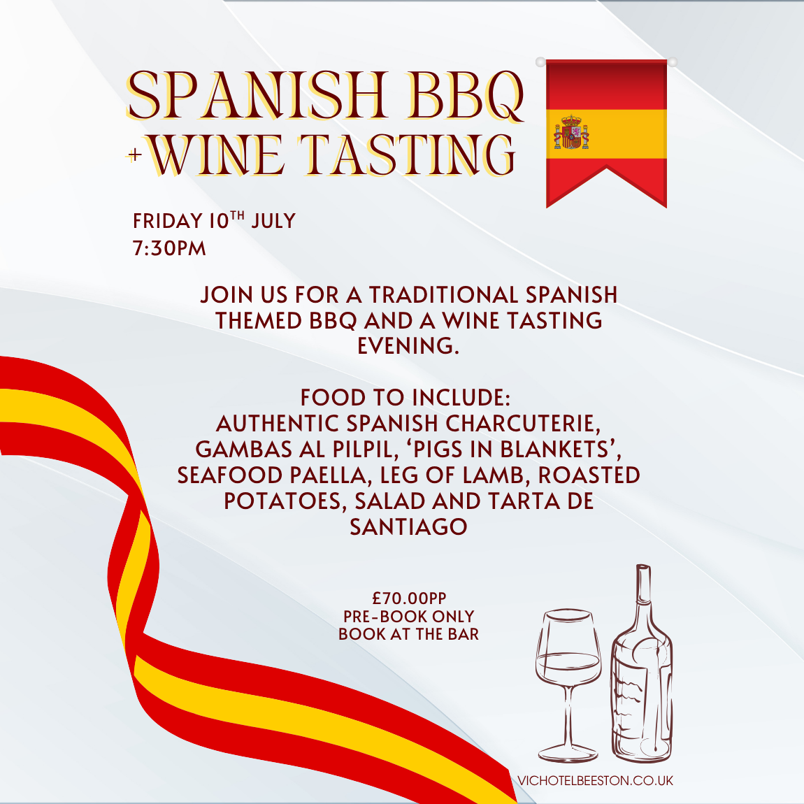 Spanish BBQ and Wine Tasting