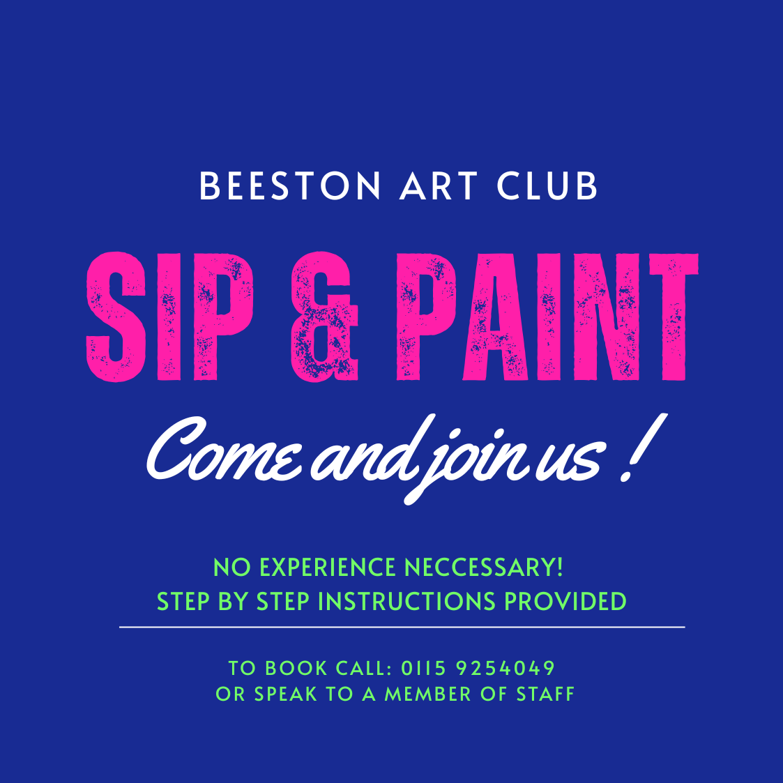 Sip and Paint