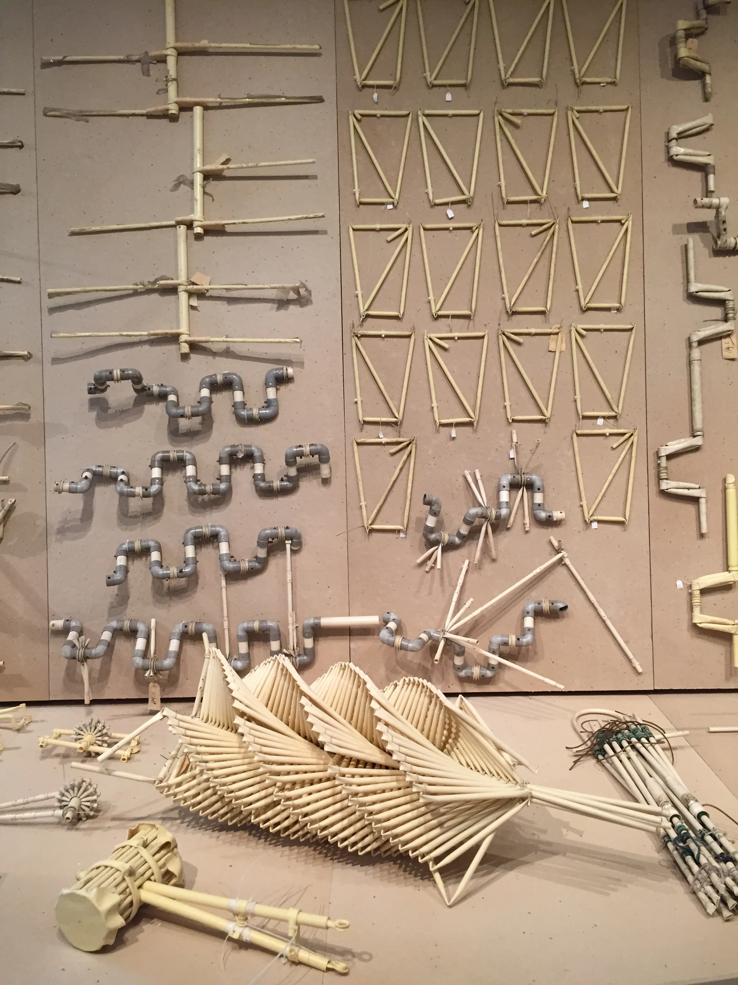 Jansen restricts his palette to materials available in your average Dutch hardware store. 