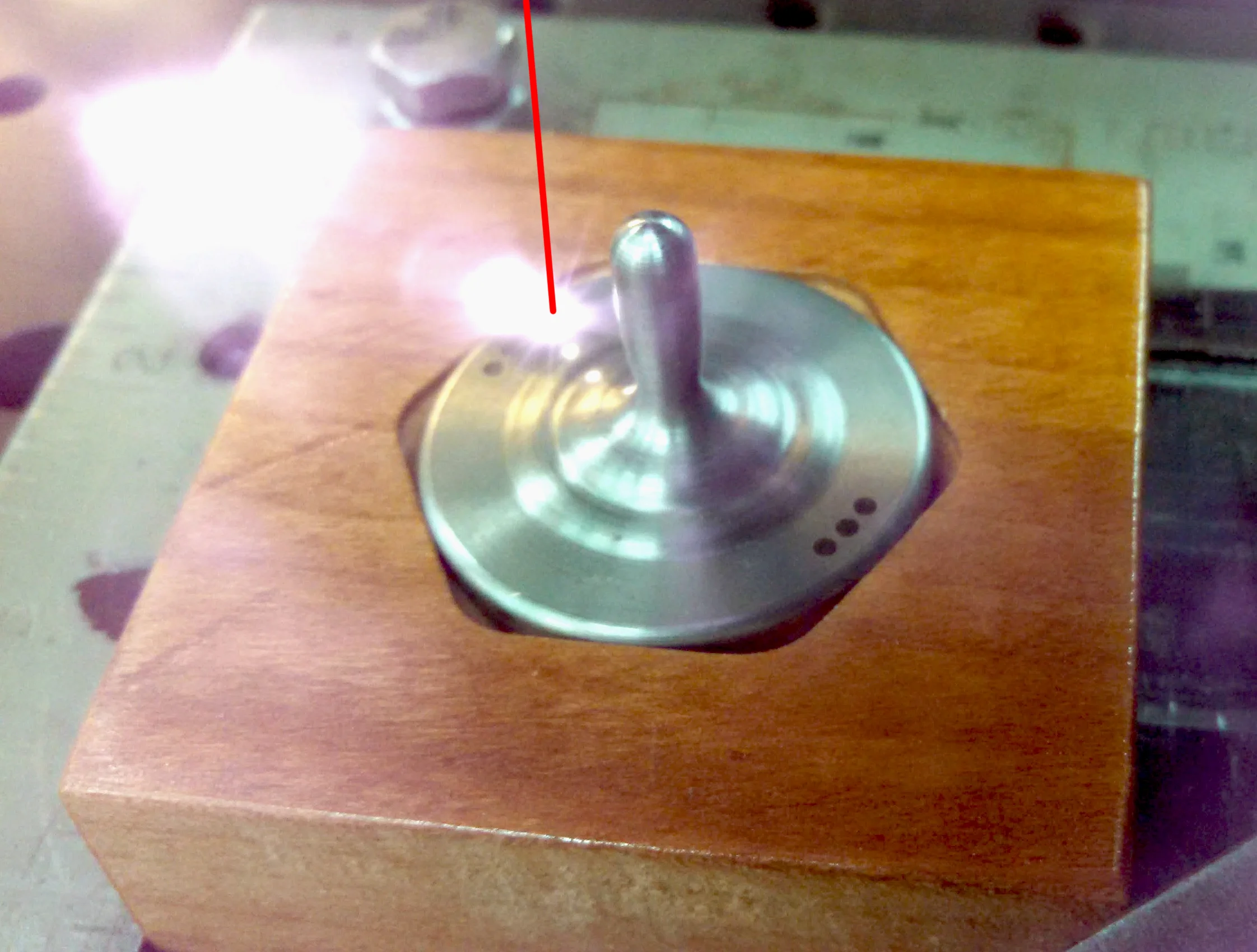 Spyn laser etching