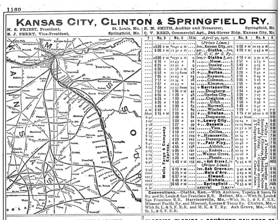 Image courtesy of TACNET/Henry Country Public Library http://tacnet.missouri.org/history/railroads/KCCS_1916.jpg