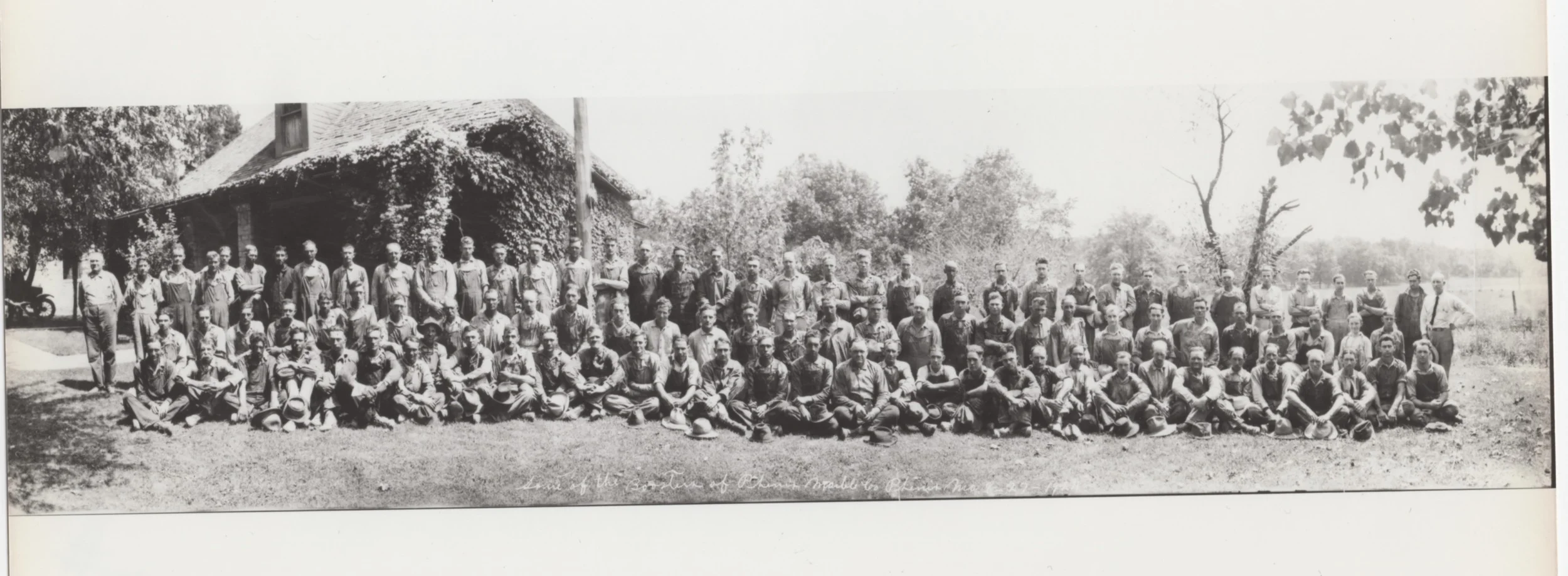 "Some of the Boosters of Phenix Marble Co, Phenix, MO 8-27-1924"