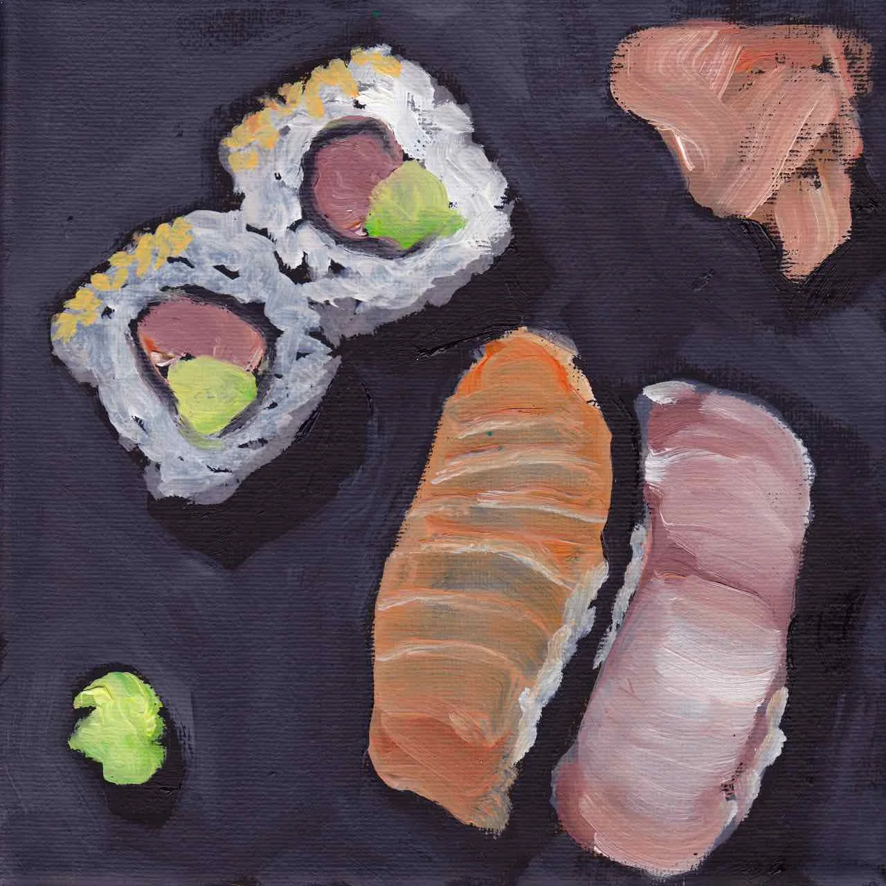 Sushi rolls and sashimi.jpg