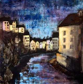 Dean Village 1 - original acrylic painting