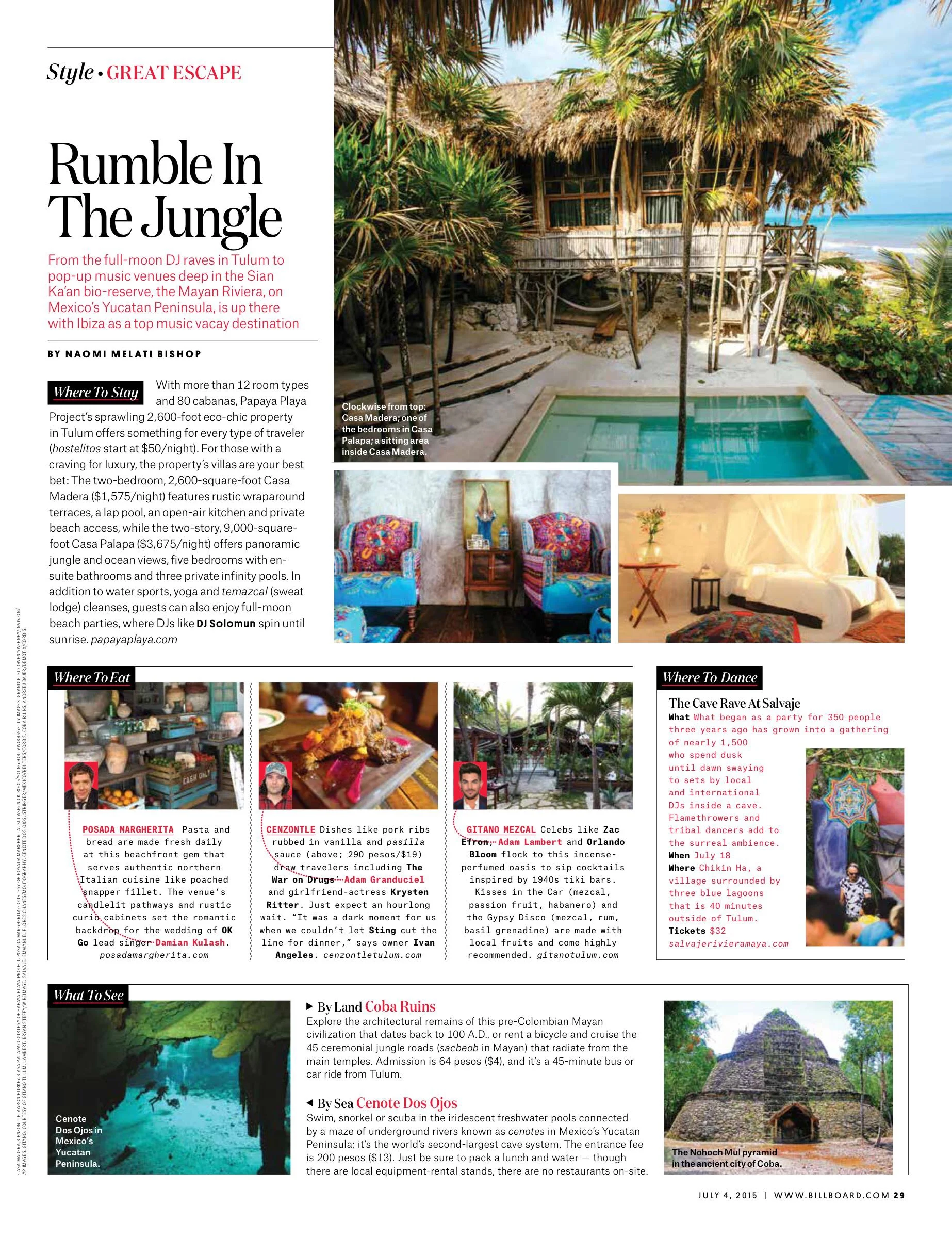 Billboard - July 4th 2015 Issue