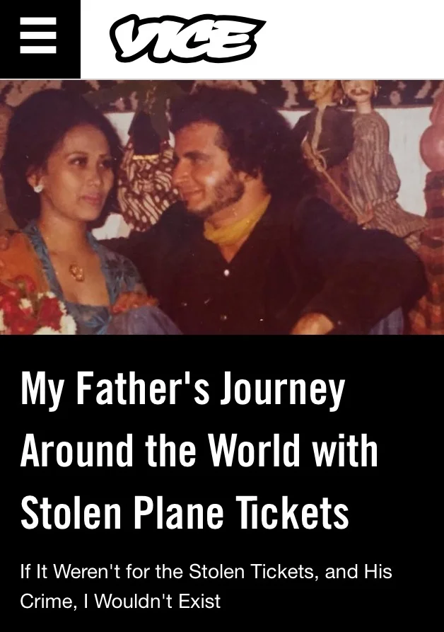 Naomi Melati Bishop - Memoir Excerpt
