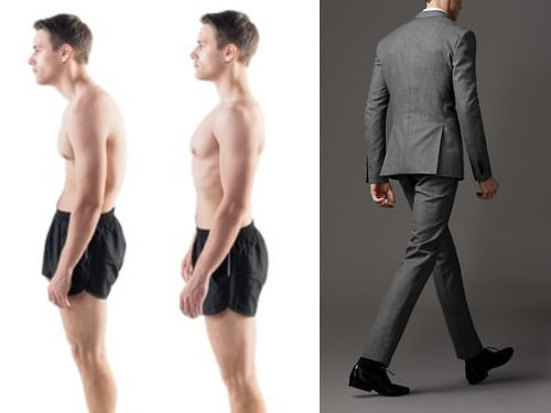 Standing tall can give you a bit of extra height...as well as more confidence. Properly tailored clothes can actually encourage you to stand straighter and taller.