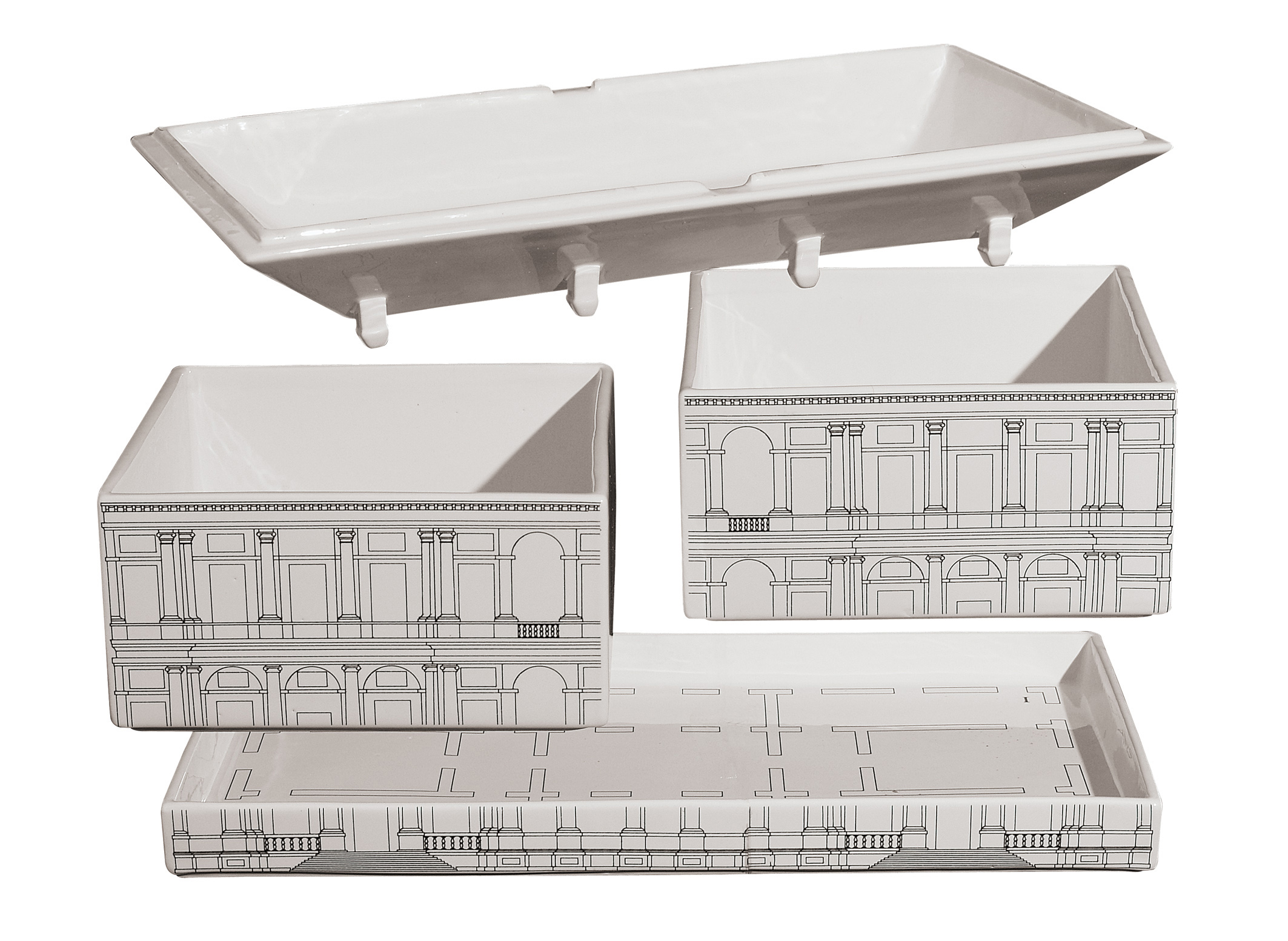 PALAZZO DUCALE - SERVING BOWLS & PLATTER