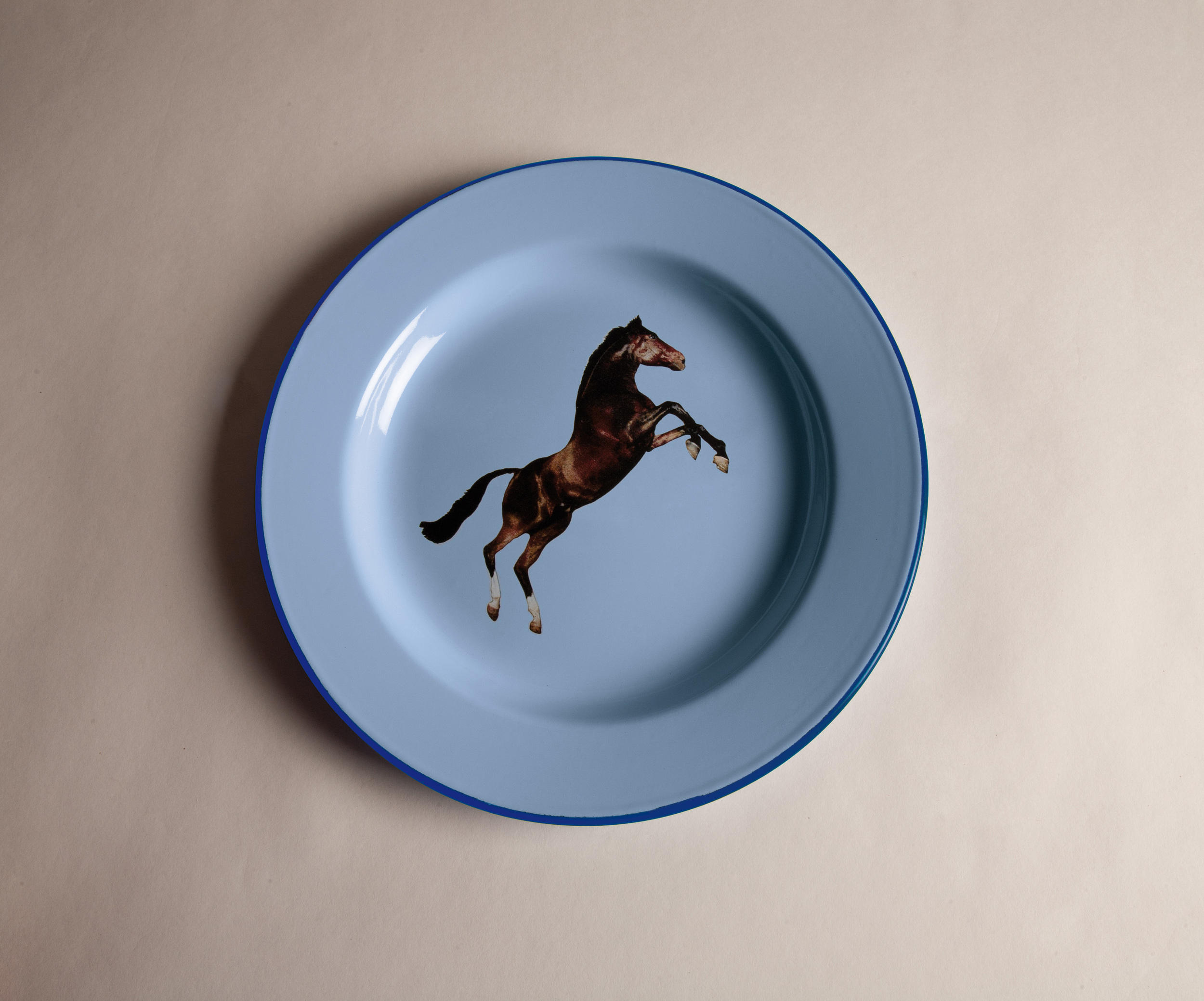 PLATE HORSE