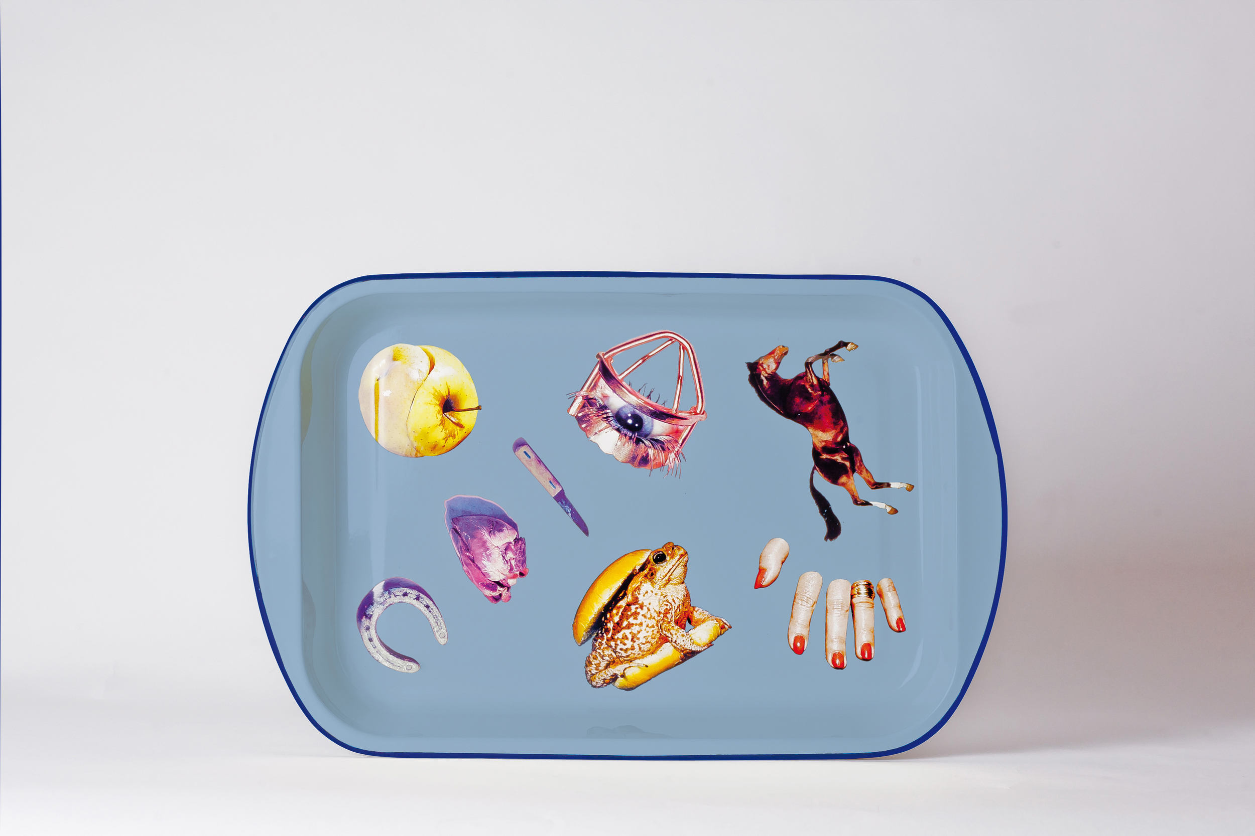 BAKING TRAY BLUE