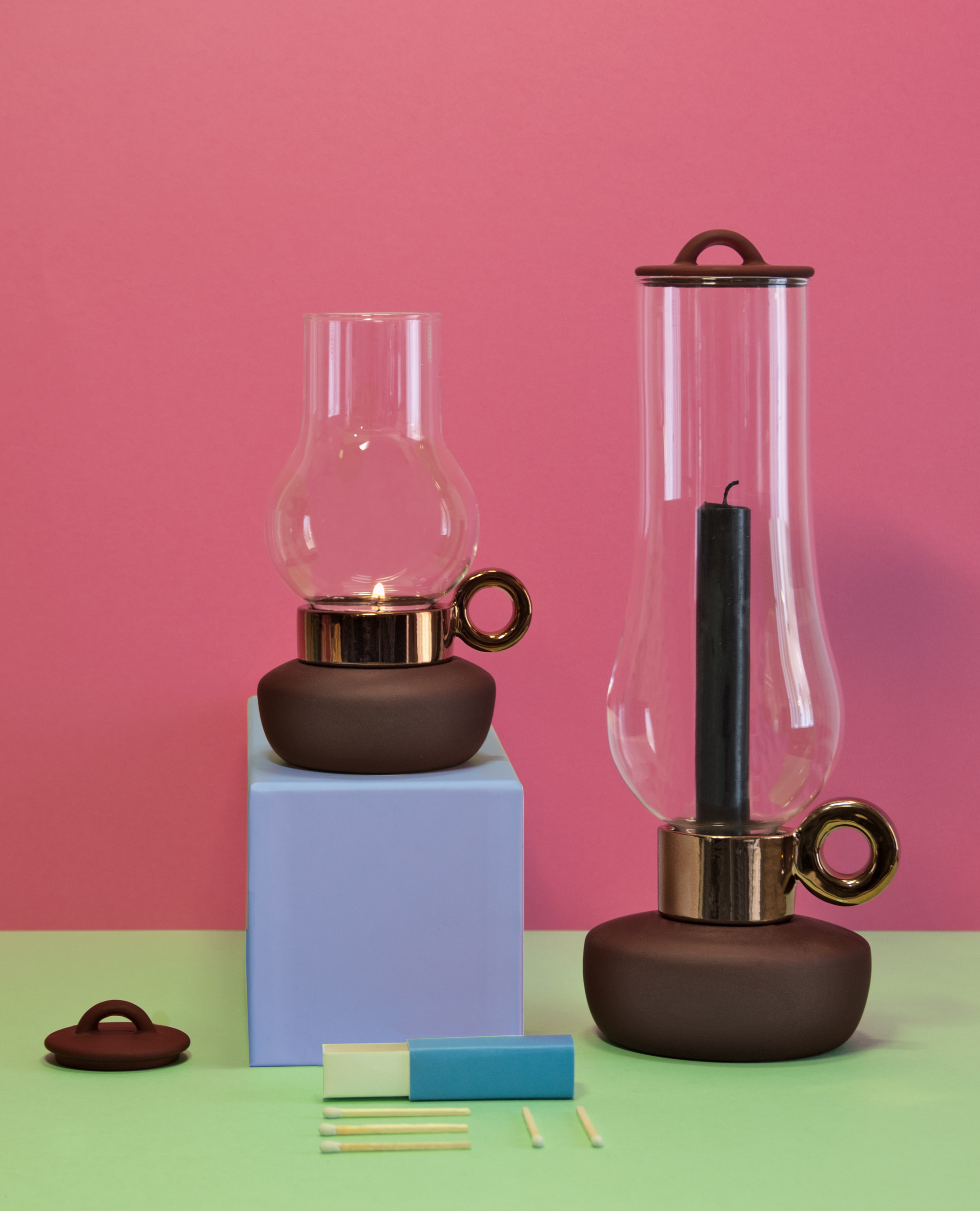 BUGIA & LANTERNA - COPPER & BRONZE