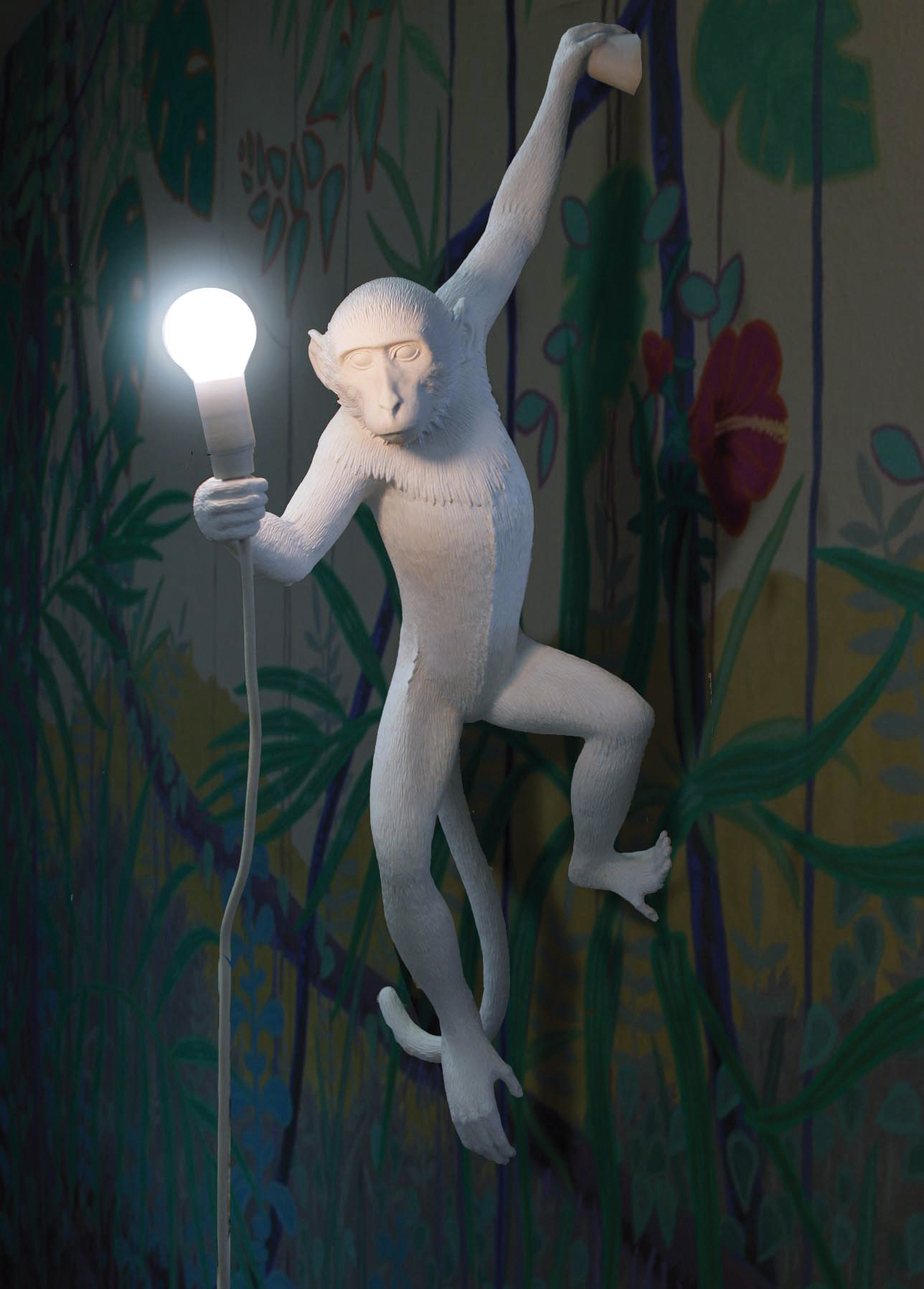 HANGING MONKEY LAMP