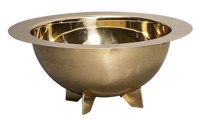 BRASS SALAD BOWL