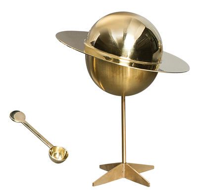 BRASS SUGAR BOWL