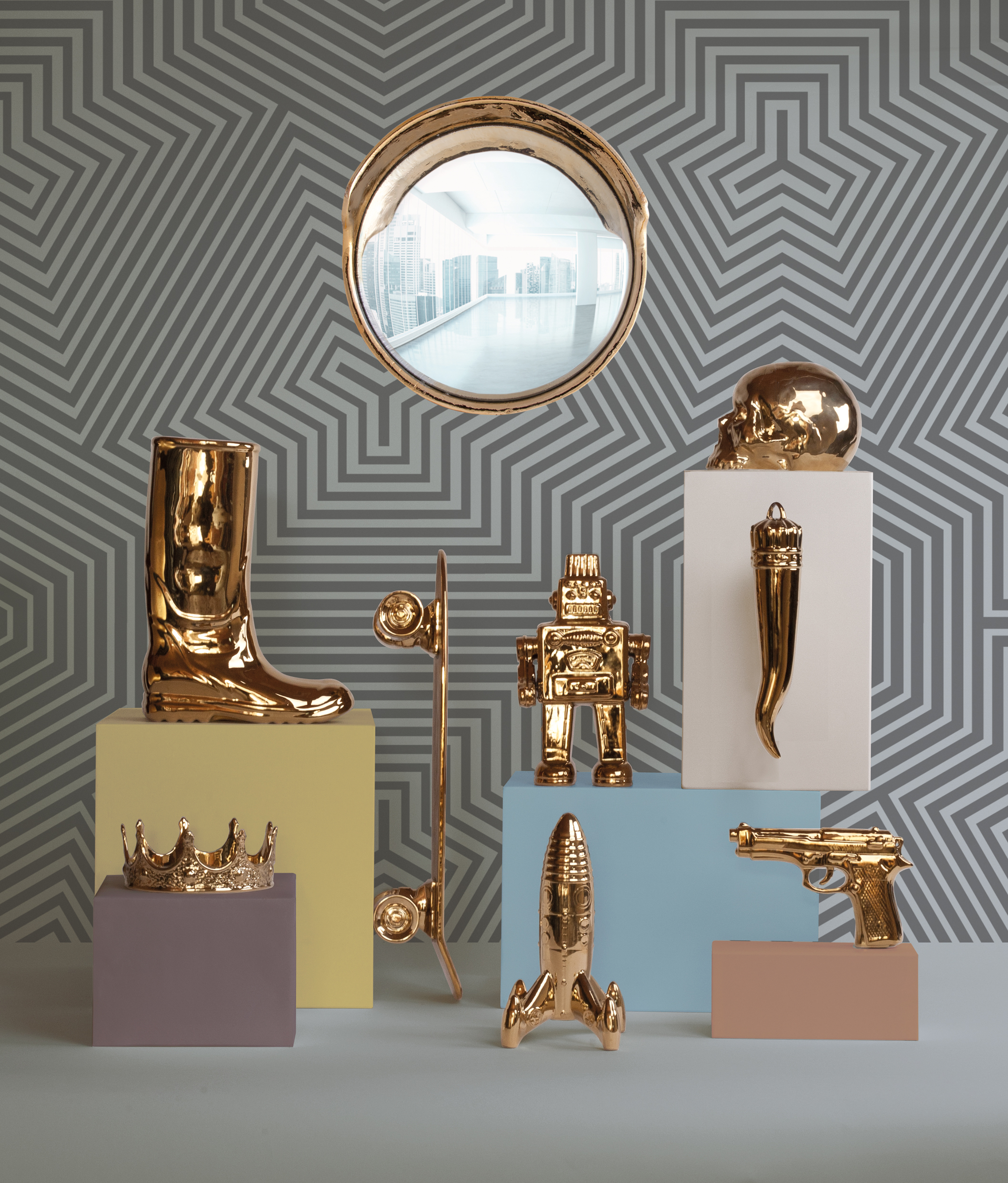Seletti Memorabilia Limited Gold Edition