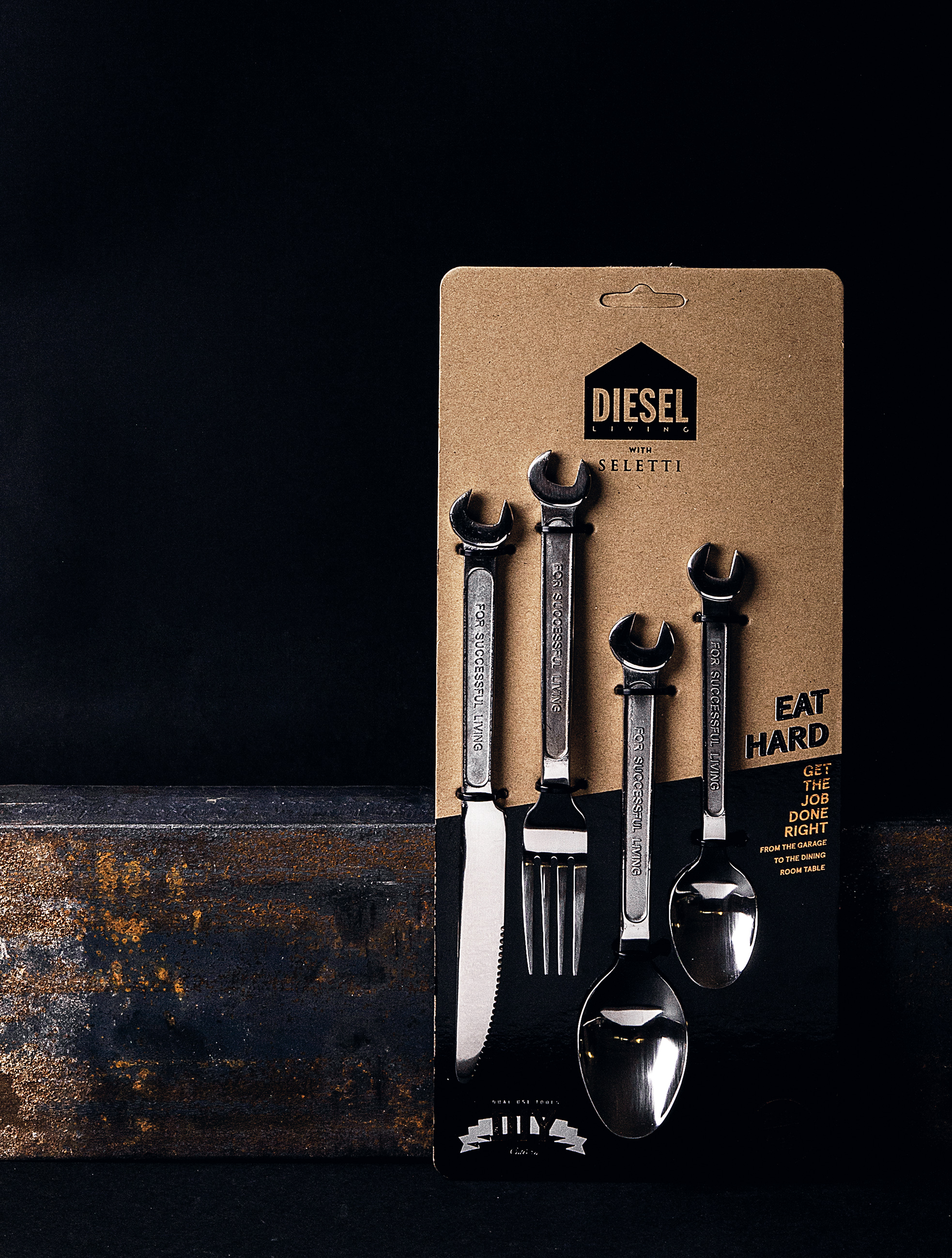The extra functional machine collection cutlery set