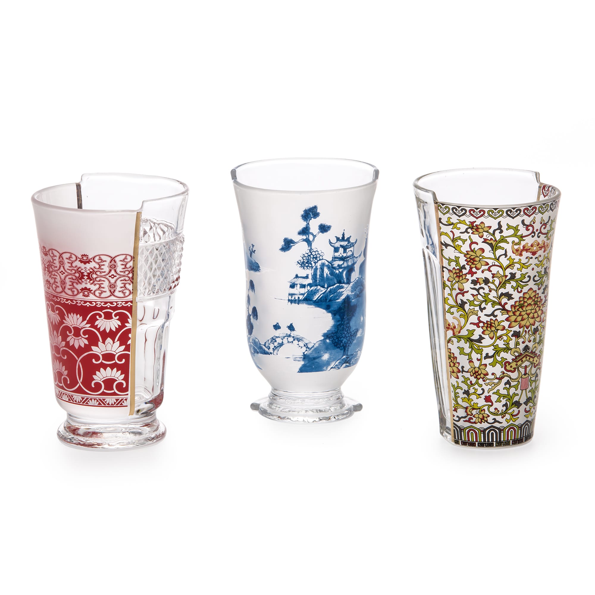 Hybird Clarice Set of 3 Large Glasses