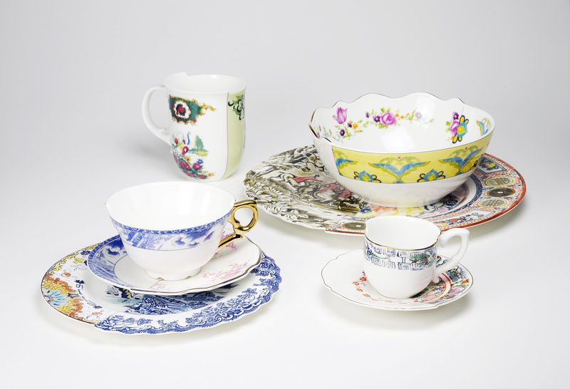 A still of pieces from the Hybrid Collection 
