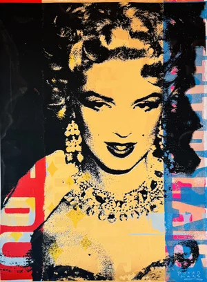 Marilyn Monroe Pop Art — Peter Mars