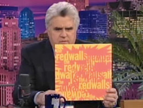 Jay Leno featuring The Redwalls (album artwork by Peter Mars)