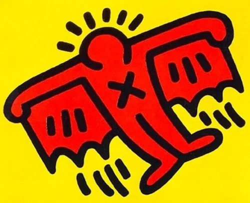 Keith Haring Batman