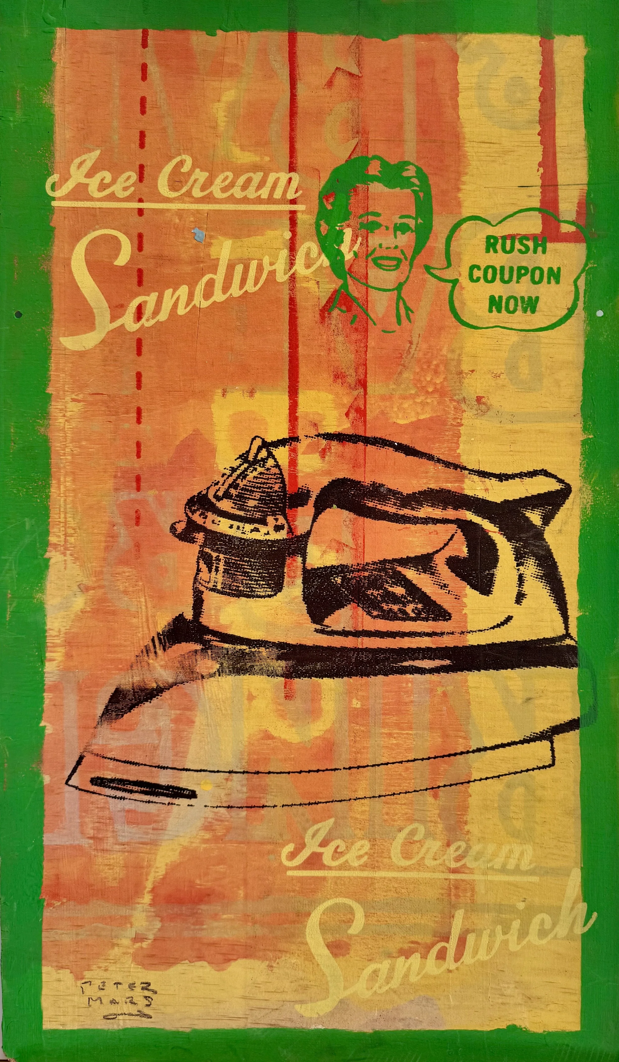 Coupon Lady - iron 17x30 wood.jpeg