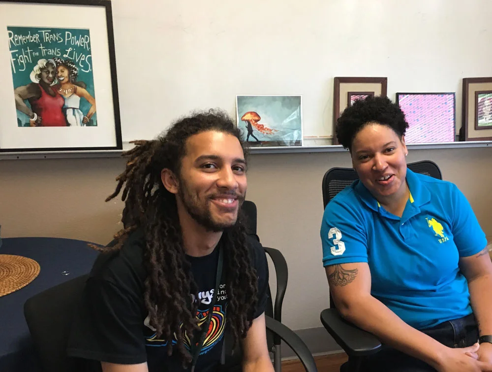 Community Youth Services (CYS), which has been operating an overnight shelter for young people in Tacoma for the past two years, announced that they recently hired Talcott Broadhead as the executive director of Pierce County programs, who in the last month has relocated their drop-in services to The Wellness Center Building. Broadhead replaces former Executive Director of Pierce County Programs Kurt Miller. http://www.tacomaweekly.com/news/article/new-leadership-brings-new-location-for-homeless-youth Broadhead holds a Master’s degree in social work from University of Washington and has a Bachelor’s degree from Bard College at Simon’s Rock with a dual major in intercultural studies and linguistics. Broadhead brings 15 years of experience providing advocacy, counseling, training, and education to a variety of clientele and audiences. Broadhead oversees four programs in Pierce County, including the Drop-In Center, Street Outreach, Young Adult Shelter and New Directions Crisis Residential Center. These programs are funded by government grants, contracts, private foundations and local donations. CYS also recently hired Tiffany Burns as program director for the Young Adult Shelter/Drop-In programs. “Tiffany comes to us with a strong background in social services, supervision, and community building,” said Broadhead, who was working as both the executive director and program director and will now be able to focus as the executive director. The previous location for the drop-in center had some challenges with the space not being large enough and was a long walk for the participants to access case management and basic needs. Often a young person would be a guest at the overnight shelter and in order to receive case management, they would have to walk over a mile to get to the drop-in center. The new location offers a larger space for more services including, a full kitchen, large recreation room, a donation closet and several other rooms for quiet spaces to provide case management. Due to the layout, the staff have full “line of sight” of all the participants. Staff also has office space, which they didn’t have before. With the new location of the Drop-In Center, the young people only have to walk 1 ½ blocks over to the Young Adult Shelter. “Having both programs very close is a great benefit to our guests who utilize both services. Our staff are better situated to check in about participants and deliver any supplies needed. Participants benefit from the wraparound support and we benefit from the capacity to deter youth from "splitting" between staff,” said Broadhead. “In addition, there are other services nearby. The awesome support we receive from our close neighbors at REACH and Comprehensive Life Services (CLR) is incredible. We really relish in this opportunity to bring revitalized and enhanced services to our participants and this space promotes that.” Broadhead said (of the new space), “The kitchen is an incredible resource and we look forward to exploring independent living skills classes that focus on healthy and nourishing food preparation. We are close to community partners, courts, transportation, parks and our shelter.” The Drop-In Center is open Monday, Tuesday, Wednesday, Friday and Saturday, 1-8:30 p.m. and Thursdays from 1-3 p.m. and 7-8:30 p.m. The program serves young people 12-24. “In our Drop-In Center we offer case management, advocacy, basic needs support: hygiene and clothing supplies and a warm meal,” said Broadhead. In addition, participants can also address education, mental health substance abuse, housing, family reunification (if safe and appropriate), employment and training. At the drop-in, we not only offer case management, advocacy, basic needs support, but we also pleat board games, create art, and provide psychoeducational support groups and workshops. We have video games and we like to host movie nights. We are a safe place for youth to connect with a caring service provider or just chill and have a snack. Through trust building and compassion we seek to empower every participant to identify their needs and determine how we can best support them in meeting those goals. At each guest's unique pace, we will work to create the conditions that lead to a successful and empowered launch to achieving the goals they've identified. ”We are very honored to have certified mental health professionals from CLR co-located at this site daily. These professionals can conduct intakes to programming and provide therapeutic support to our participants on site,” Broadhead added. “We are very interested in exploring more collaborations like this one and would be happy to hear from the wonderful provider community about how together, we can best serve the vulnerable youth and young adults experiencing homelessness.” The Young Adult Shelter is located at the Beacon Center: 415 S. 13th St., Tacoma, serving young people ages 18-24. To be eligible for service an individual must provide proof of their age. We cannot serve Level 2 or Level 3 sex offenders. We can serve Level 1 sex offenders who are in compliance. Each individual who utilizes our shelter services is informed of our program expectations and must sign an agreement to adhere to these norms. We are a gender-liberated shelter space. Our shelter is staffed at a ratio of 1:13, with a minimum of two trained staff present at all times, and a 40 bed capacity. Street Outreach, which is conducted five days a week throughout Pierce County, is often the first step to getting a young person the help they need to end homelessness. The staff offers water, hygiene supplies, snacks, service information and cold weather gear (socks, gloves, hats). Doing so draws young people into services and off the streets. Many introductions on the streets lead to overnight stays in the shelter or daytime services at the drop-in center. New Directions is a crisis residential center for youth ages 12-17. It’s a short term placement that operates every level of the program from a Trauma-informed lens. Youth are cared for with compassion while their basic needs: food, clothing, shelter and education are met. Our onsite case manager works to develop a solution based housing placement for each youth in our care. This may look like Family Reconciliation, foster care placement, placement with a relative, discharge to an institution that can treat their mental health or substance use disorders, and more. We pride ourselves on being a culturally competent space that provides youth in our care with social and emotional support suited to each individual's need. Youth can be referred to our services by a social worker, school, JR, therapist, law enforcement, other caring adult, or by self-referral. To refer a minor or to consult a case with our trained staff, you can call our 24 hour line at (253) 212-3432. CYS has 22 staff members in Tacoma/Pierce County in addition to the Executive Director. There is also a Development Associate who works on grants, in-kind donations, donor cultivation and community relations. The Wellness Center will have an open house with a date TBD."