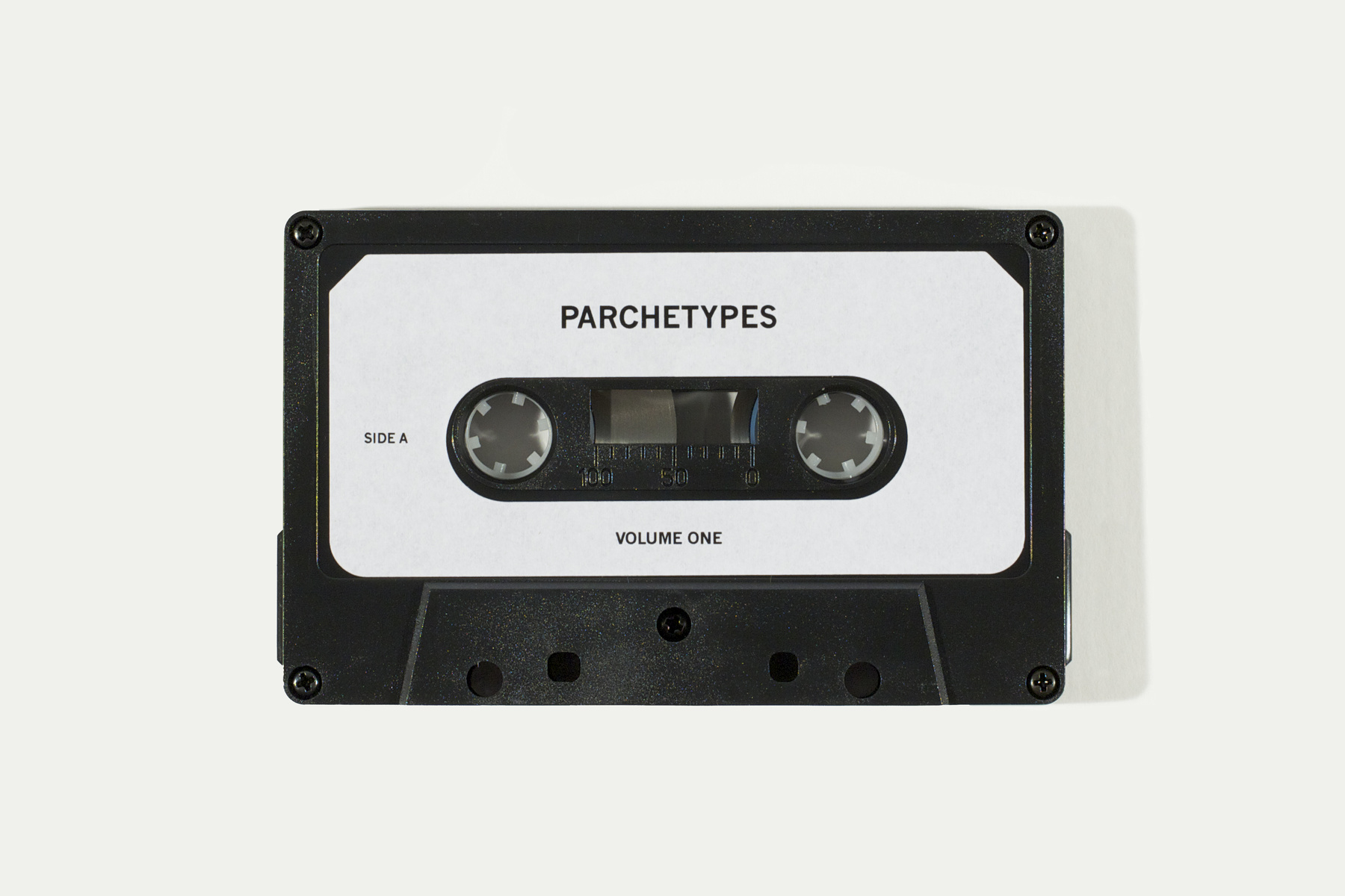 Parchetypes, 2012, Edition of cassette tape, B-Side compilation of the project's Point Pleasant Park piano and bagpipe performance recordings, 2 cassettes remaining, 60 CAD
