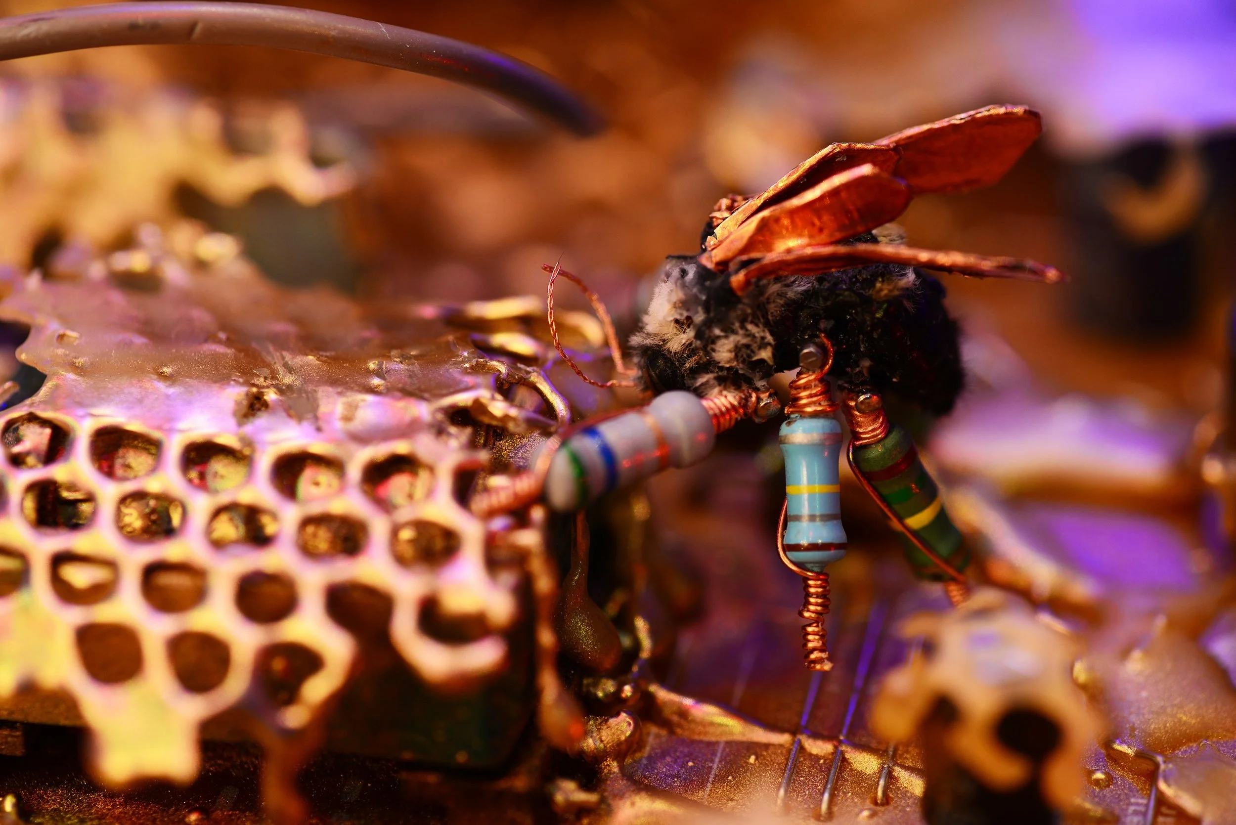 Cyberhive, video still, Ruth Marsh, 2018