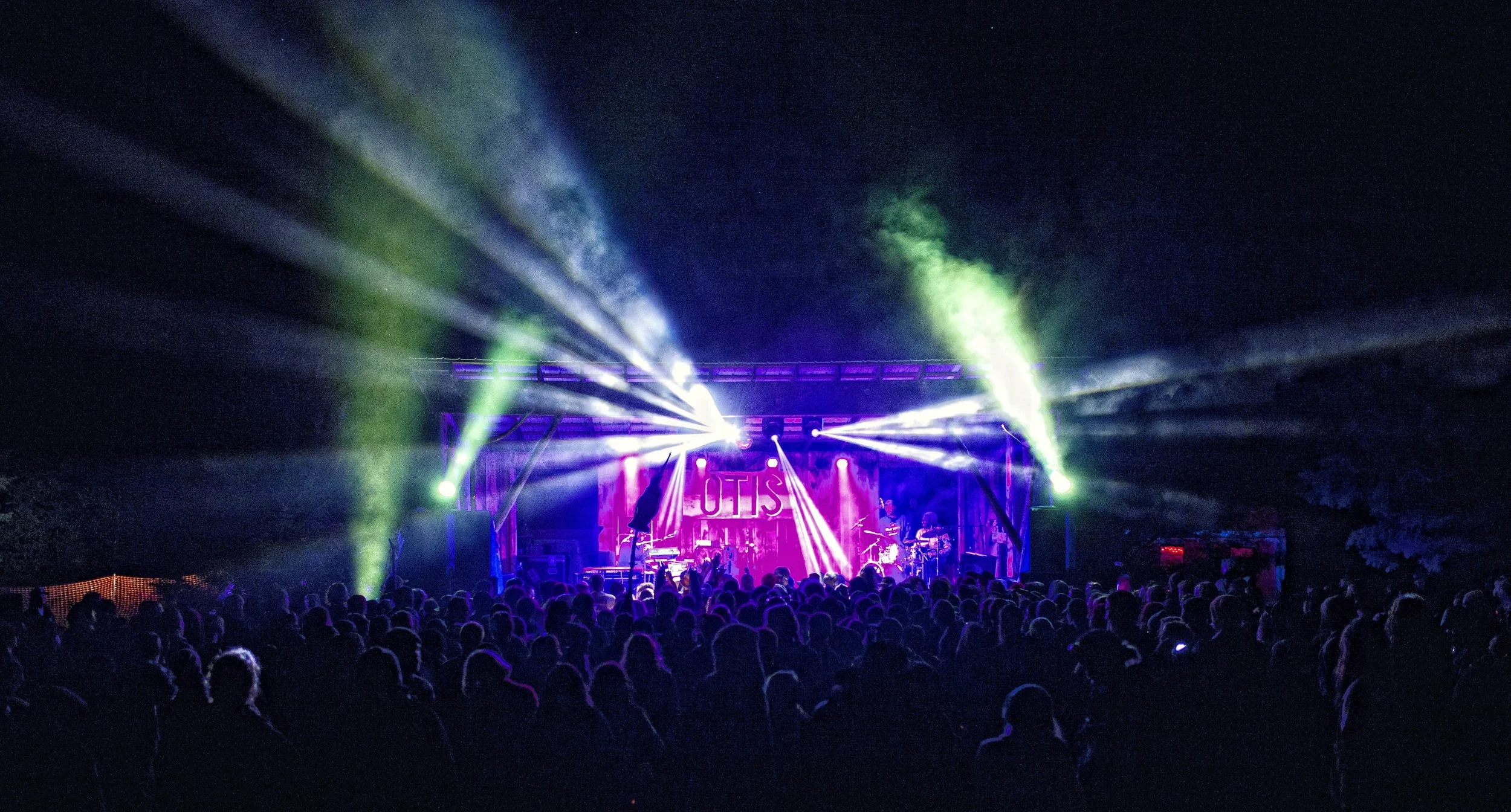 Lights and a packed crowd at OMGD. Courtesy photo.