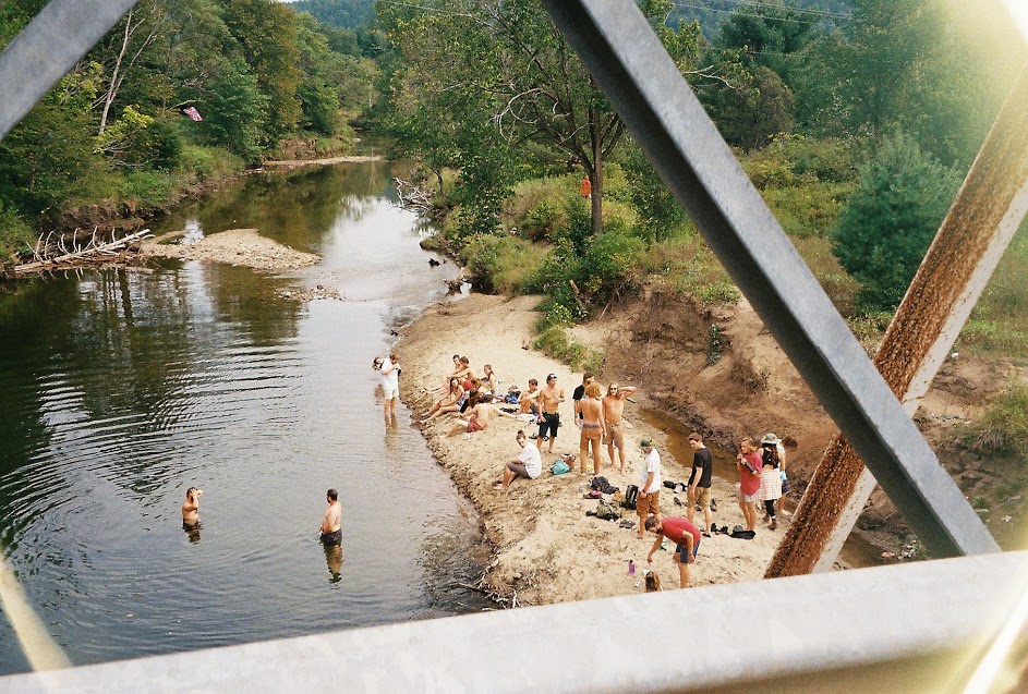 River swim. Photo by Michael Doordan.