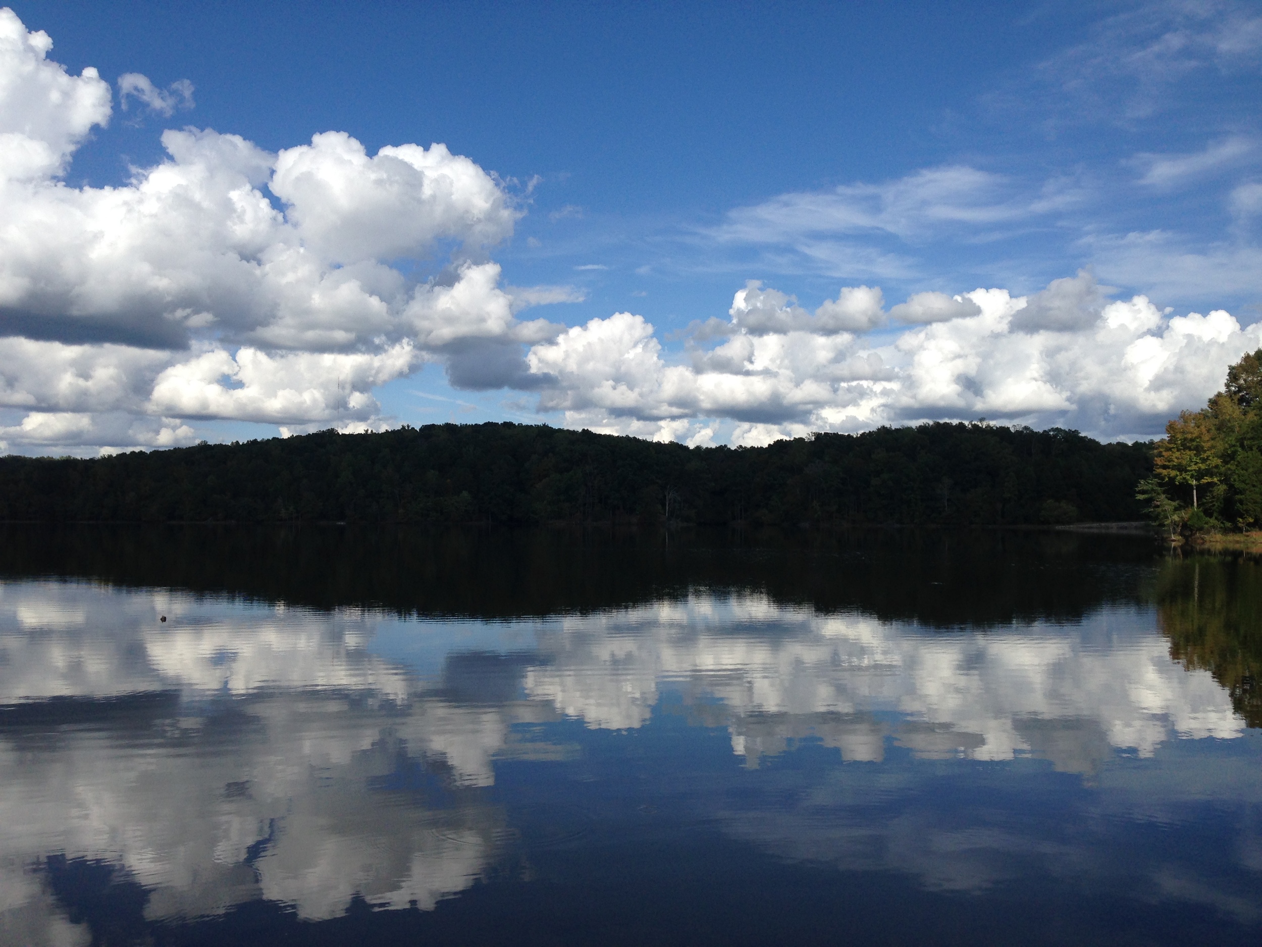 Mirror image on Lake Craig