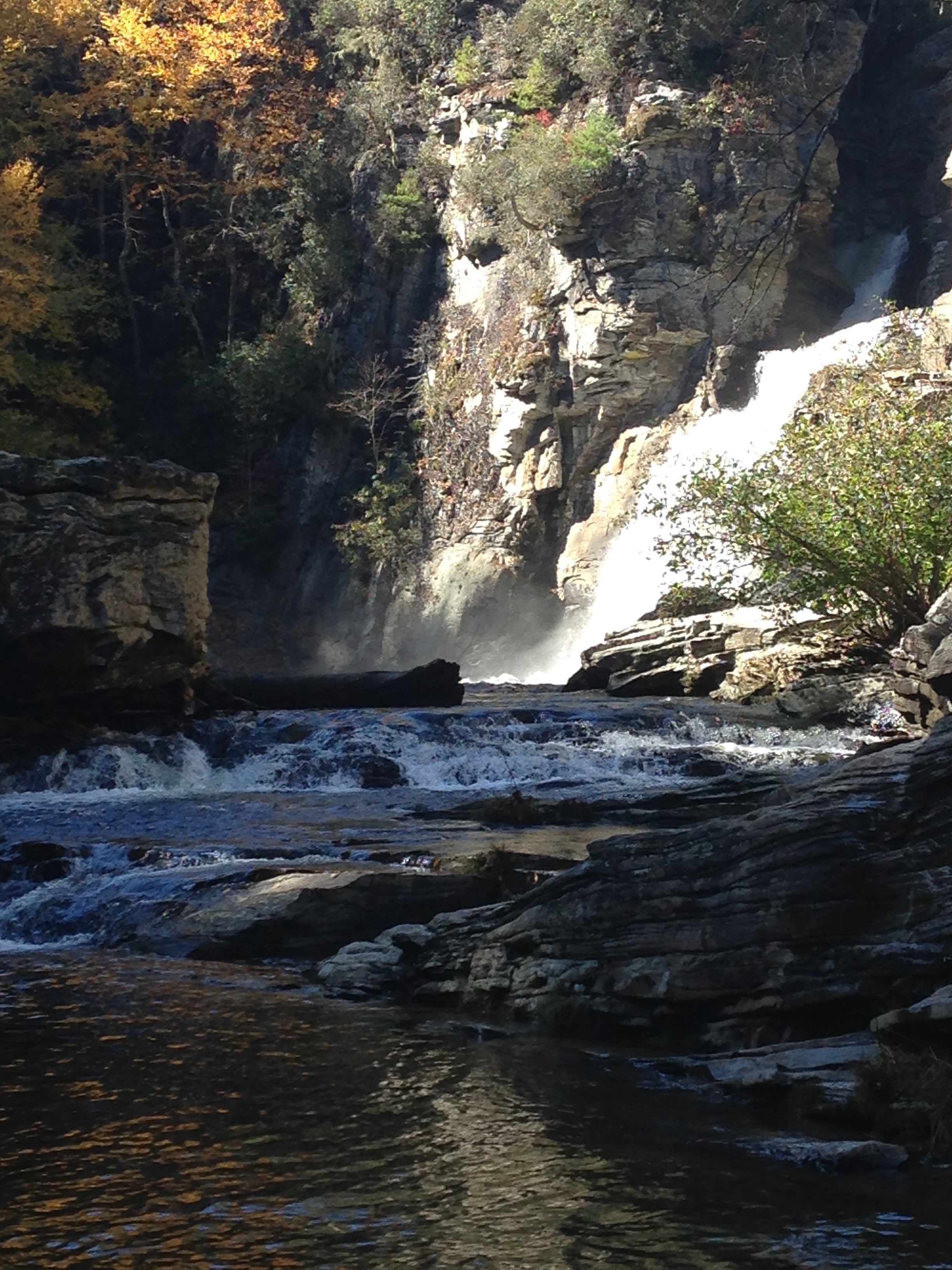 Plunge Basin, the floor of the falls.
