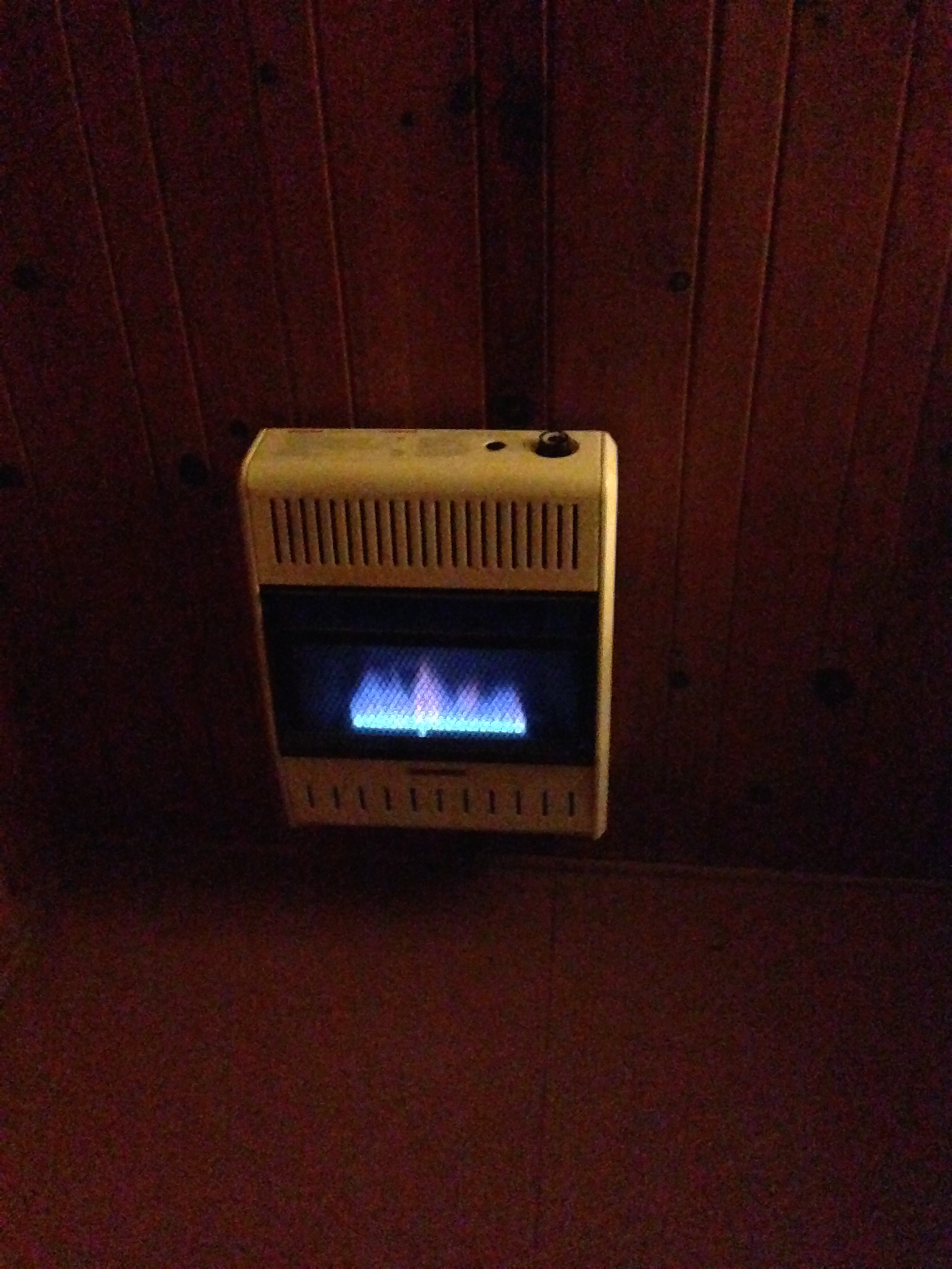  The little heater that could (or not, most nights.) 